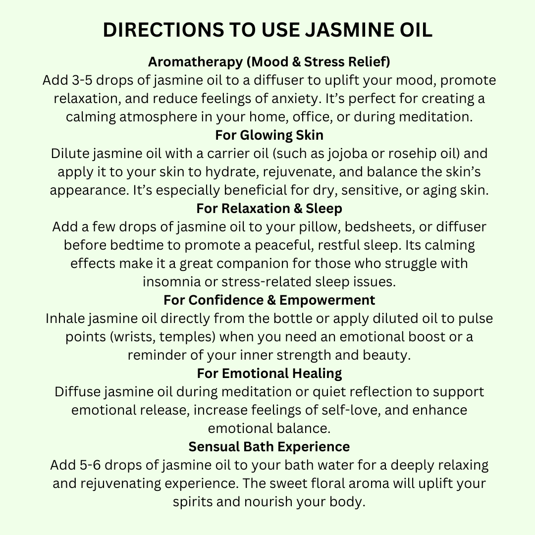 Jasmine Essential Oil 30 ml