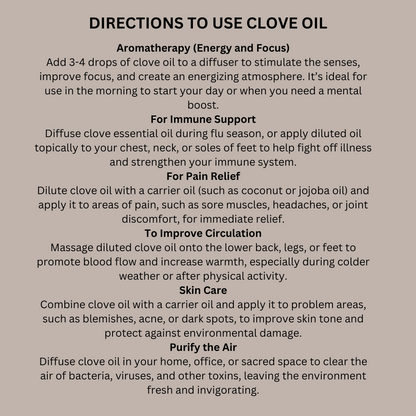 Clove Essential Oil 30 ml