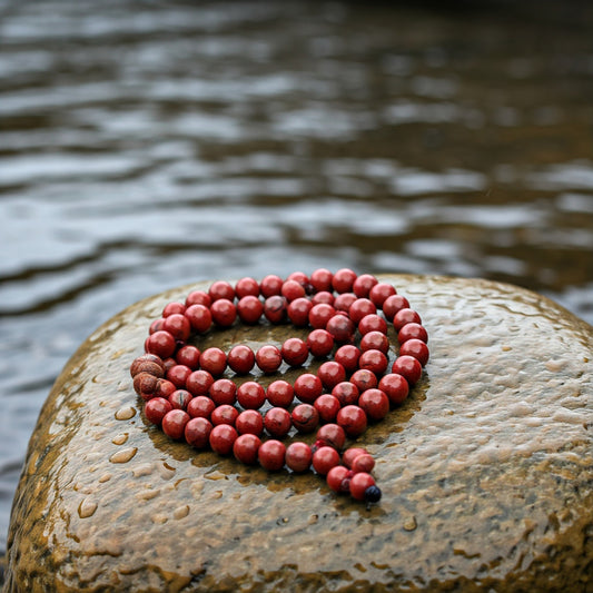 Energised Red Jasper Crystal Necklace