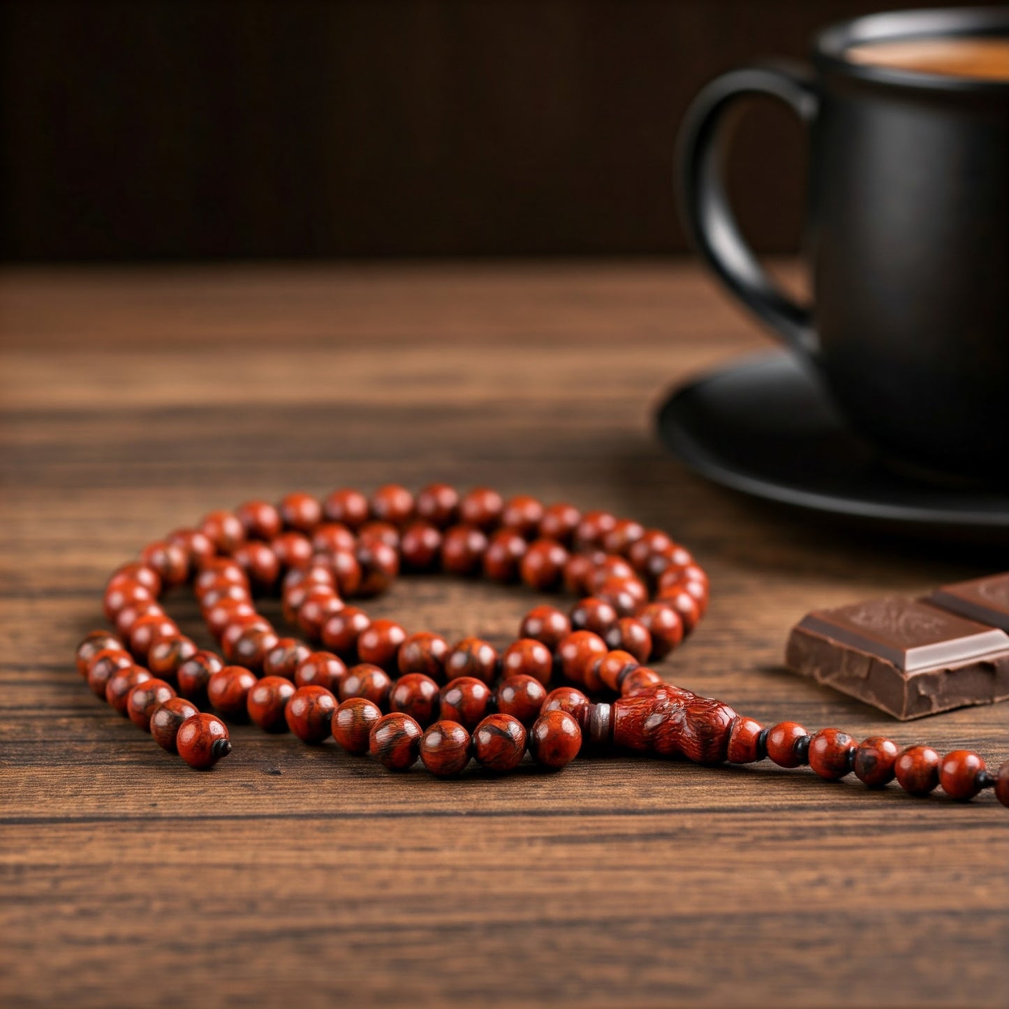 Energised Red Jasper Crystal Necklace