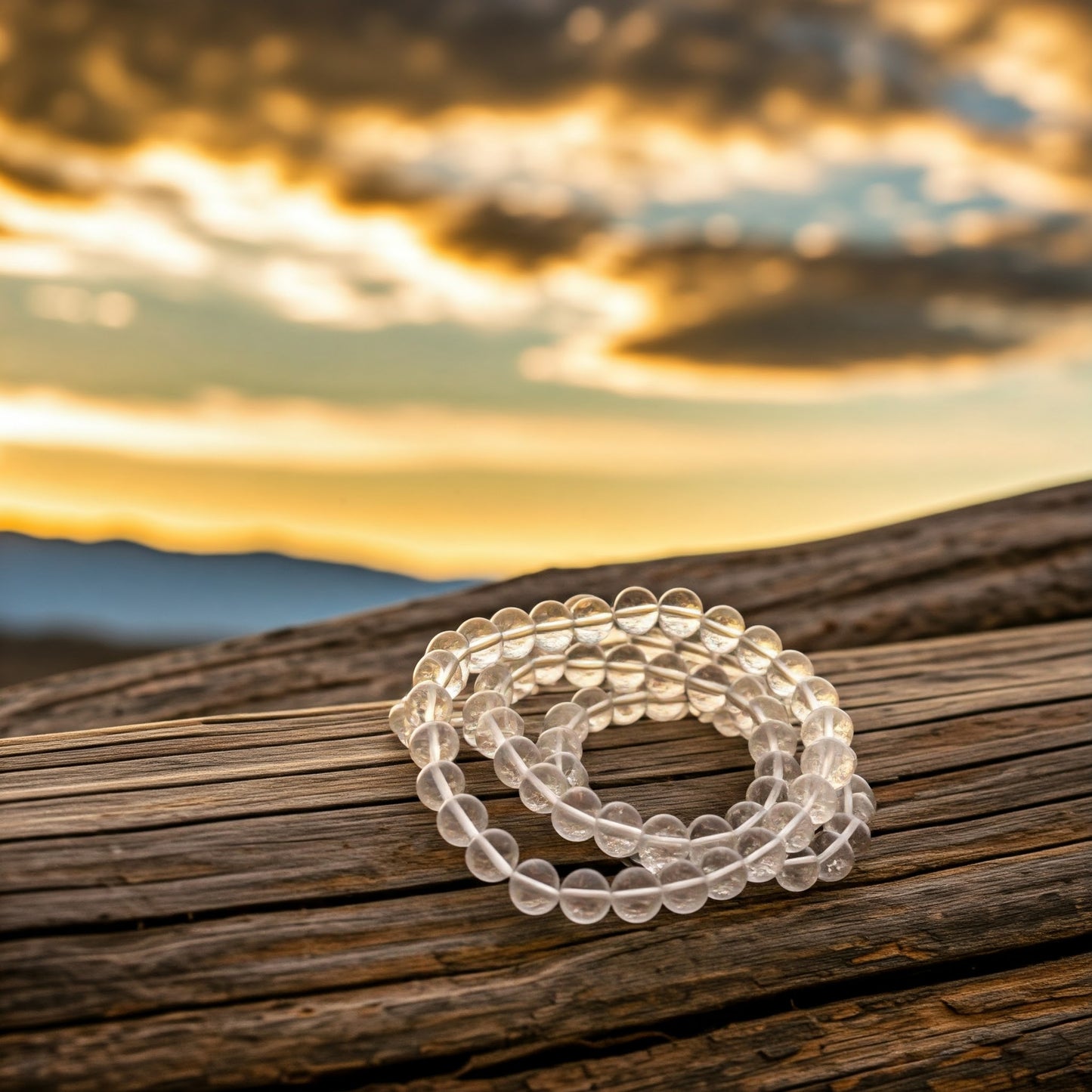 Energised Clear Quartz Crystal Necklace