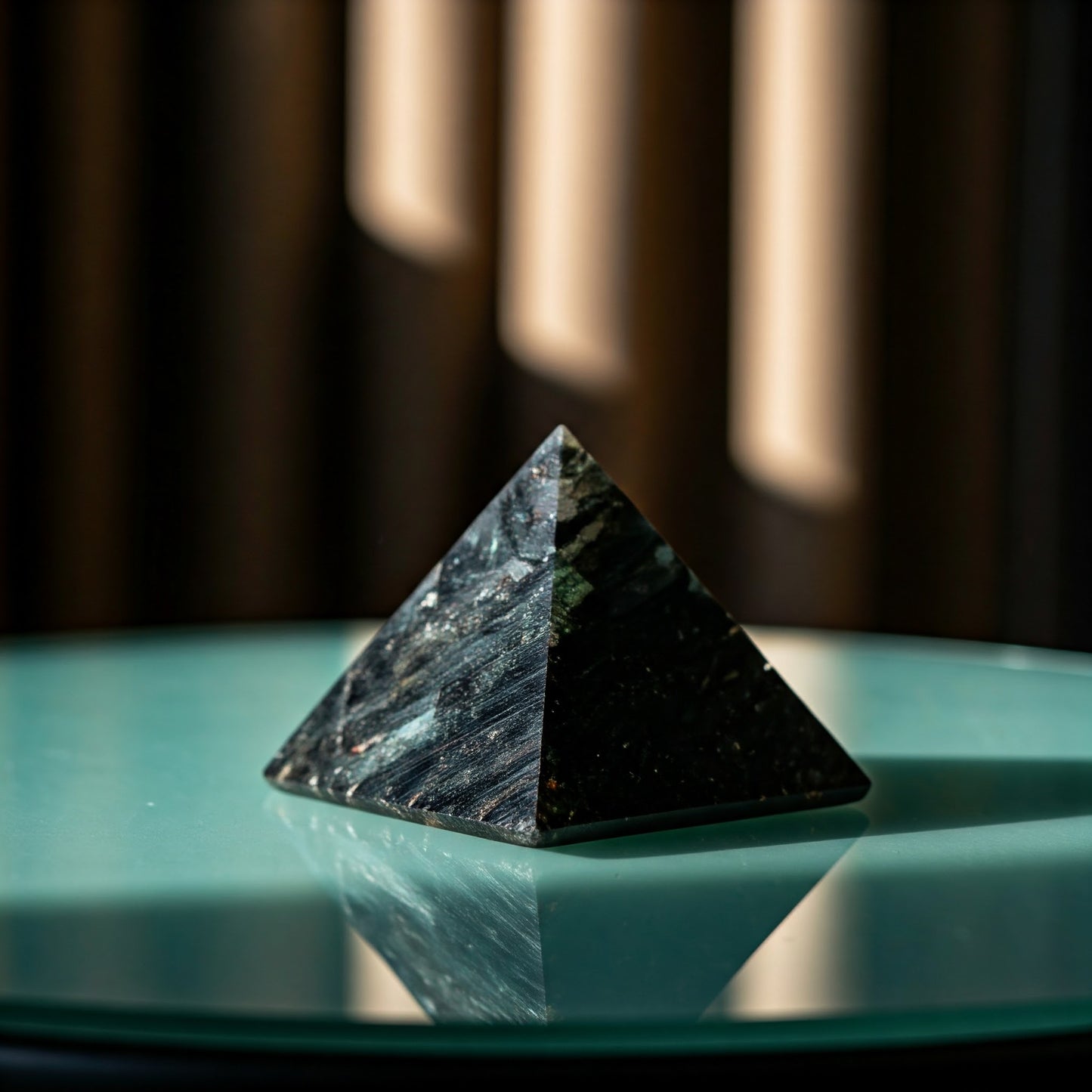 Energised Black Tourmaline Stone Pyramids