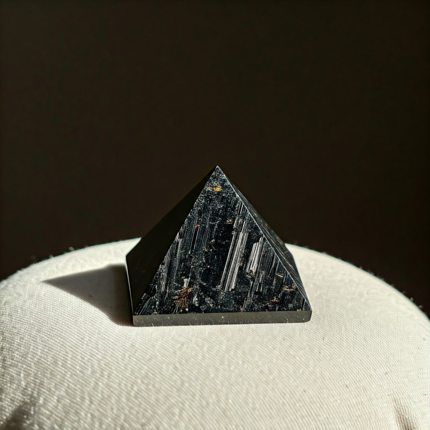 Energised Black Tourmaline Stone Pyramids