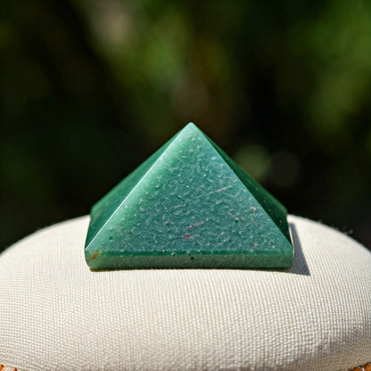 Energised Green Aventurine Stone Pyramid