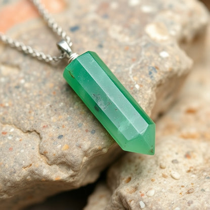 Energised Green Aventurine Pendant