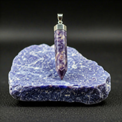 Energised Lepidolite Pendant