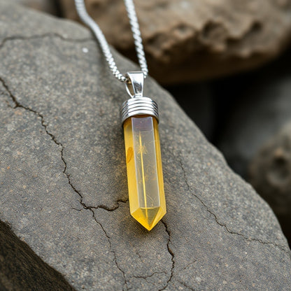 Energised Citrine Pendant