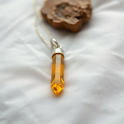 Energised Citrine Pendant