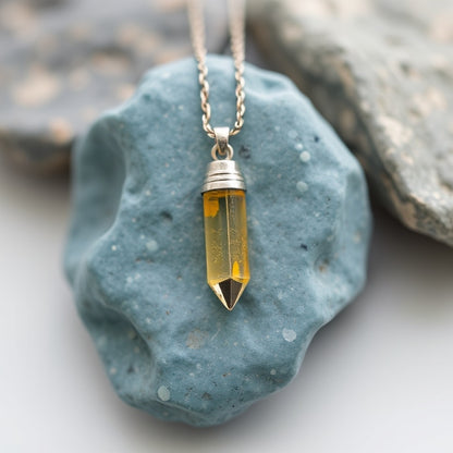 Energised Citrine Pendant