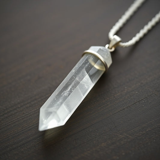 Energised Clear Quartz Pendant