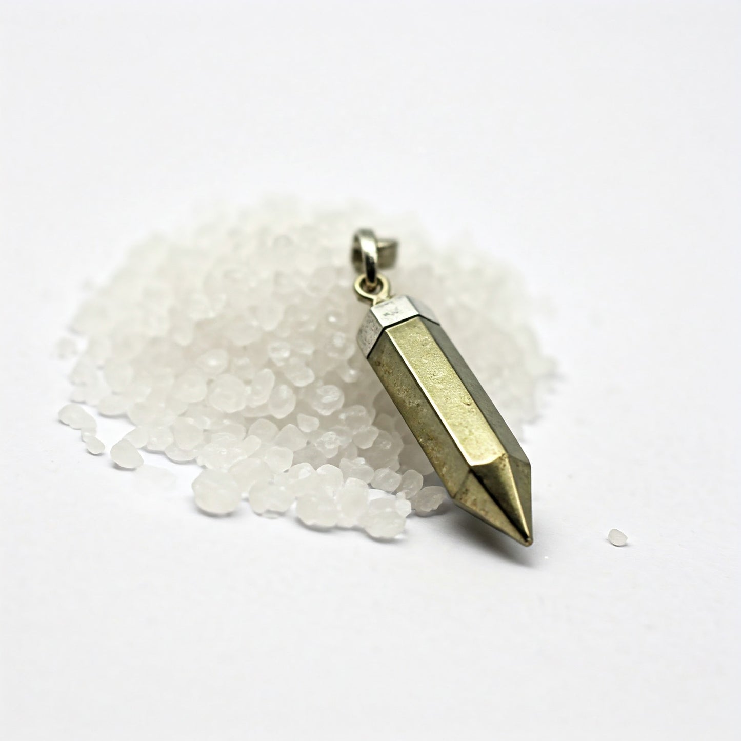 Energised Golden Pyrite Pendant