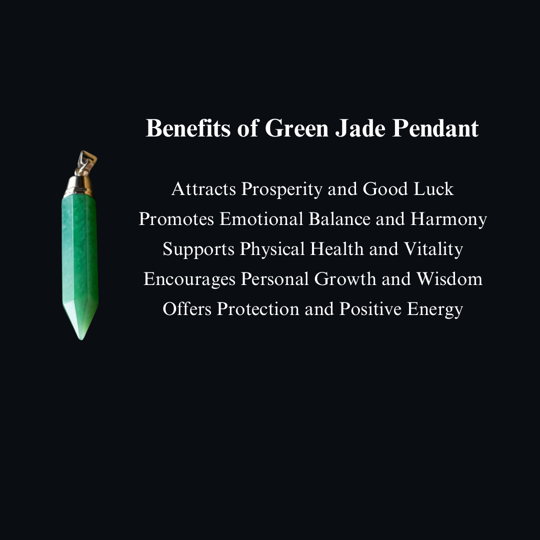 Energised Green Jade Pendant