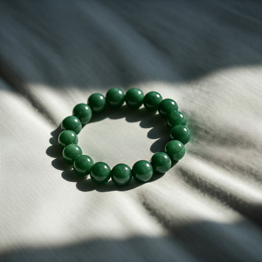 Energised Green Jade Bracelet