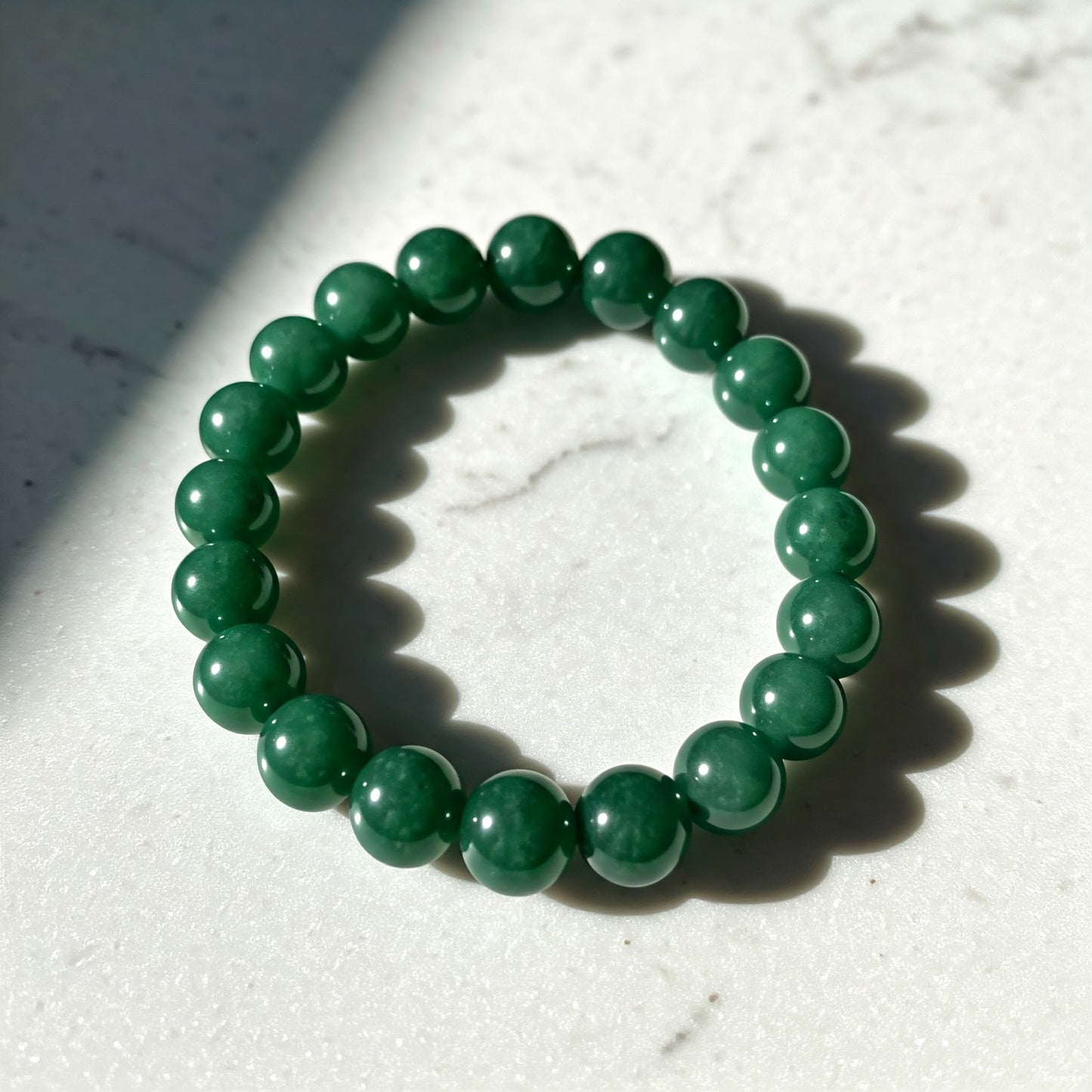 Energised Green Jade Bracelet