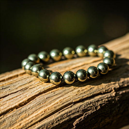 Energised Golden Pyrite Bracelet