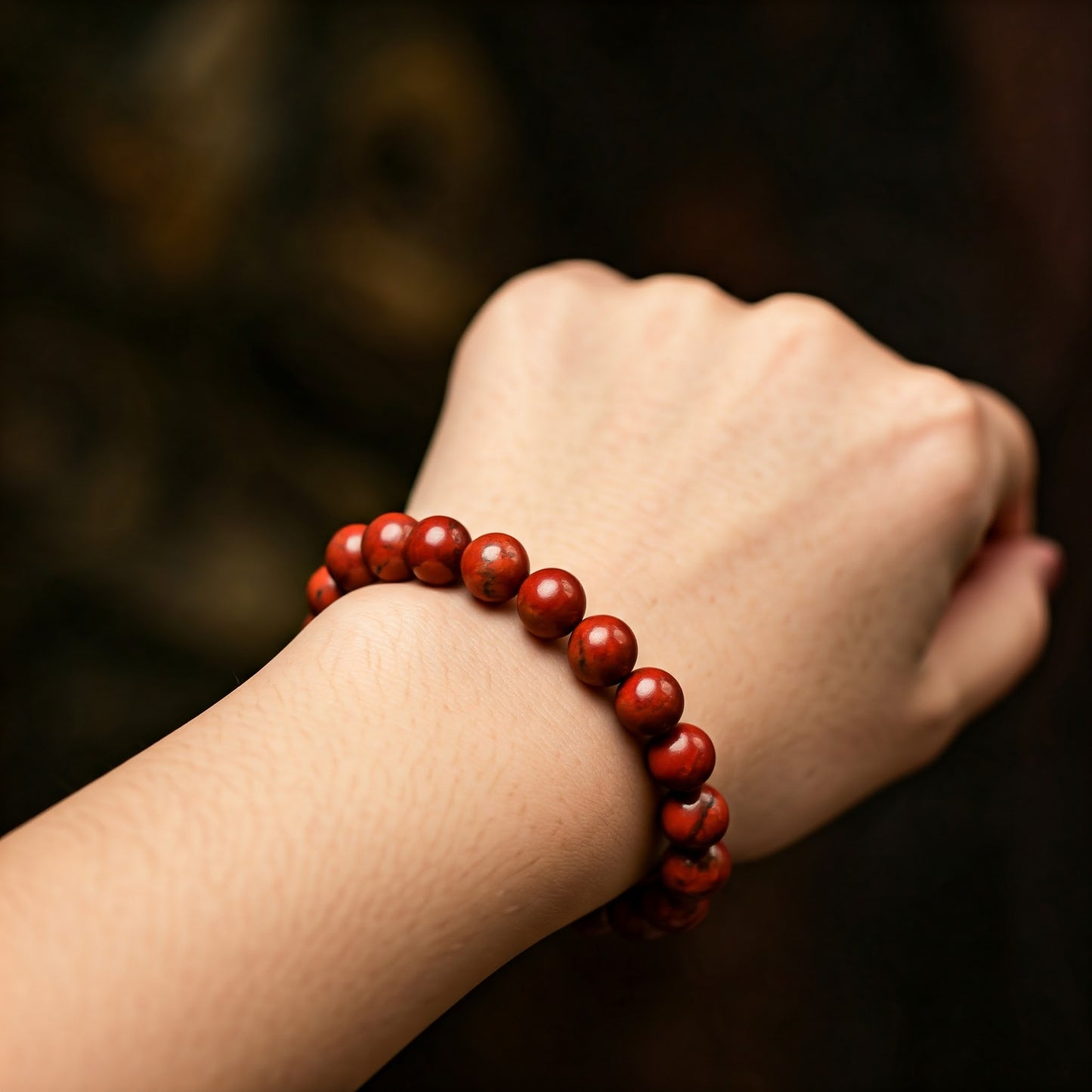 Energised Red Jasper Bracelet