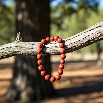 Energised Red Jasper Bracelet