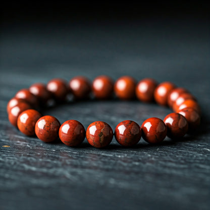 Energised Red Jasper Bracelet