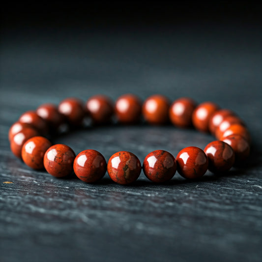 Energised Red Jasper Bracelet