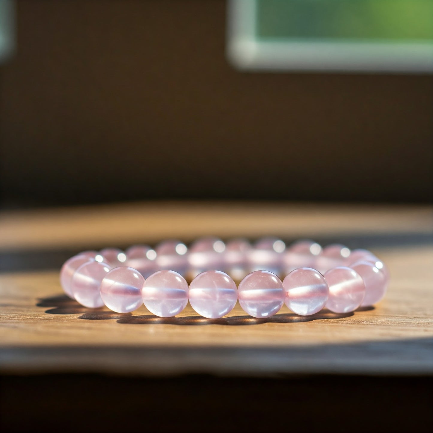 Energised Rose Quartz Bracelet