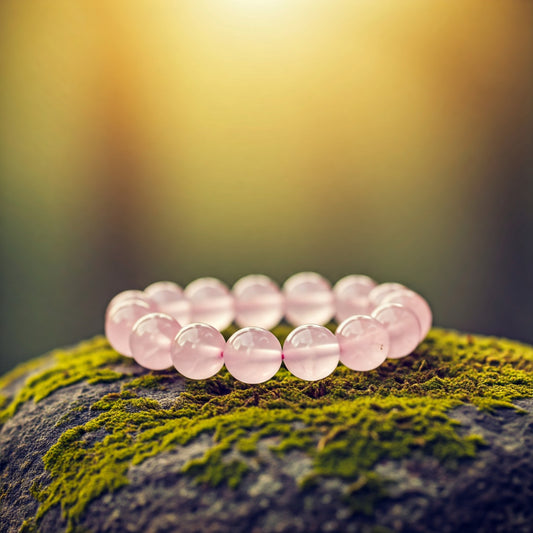 Energised Rose Quartz Bracelet