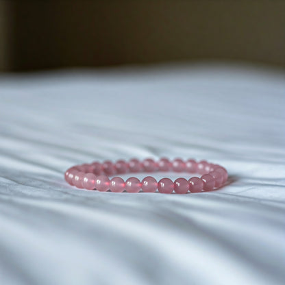 Energised Rose Quartz Bracelet