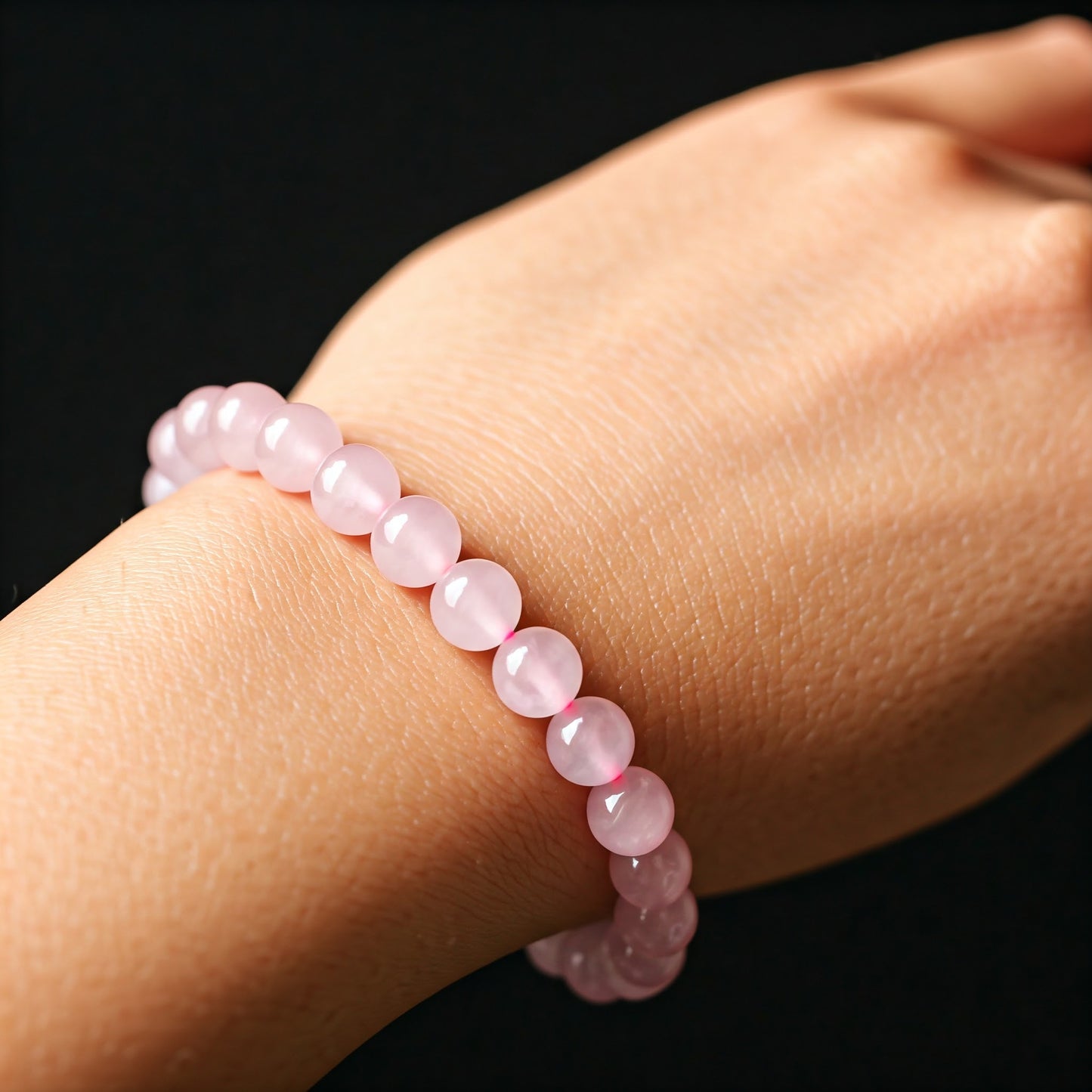 Energised Rose Quartz Bracelet