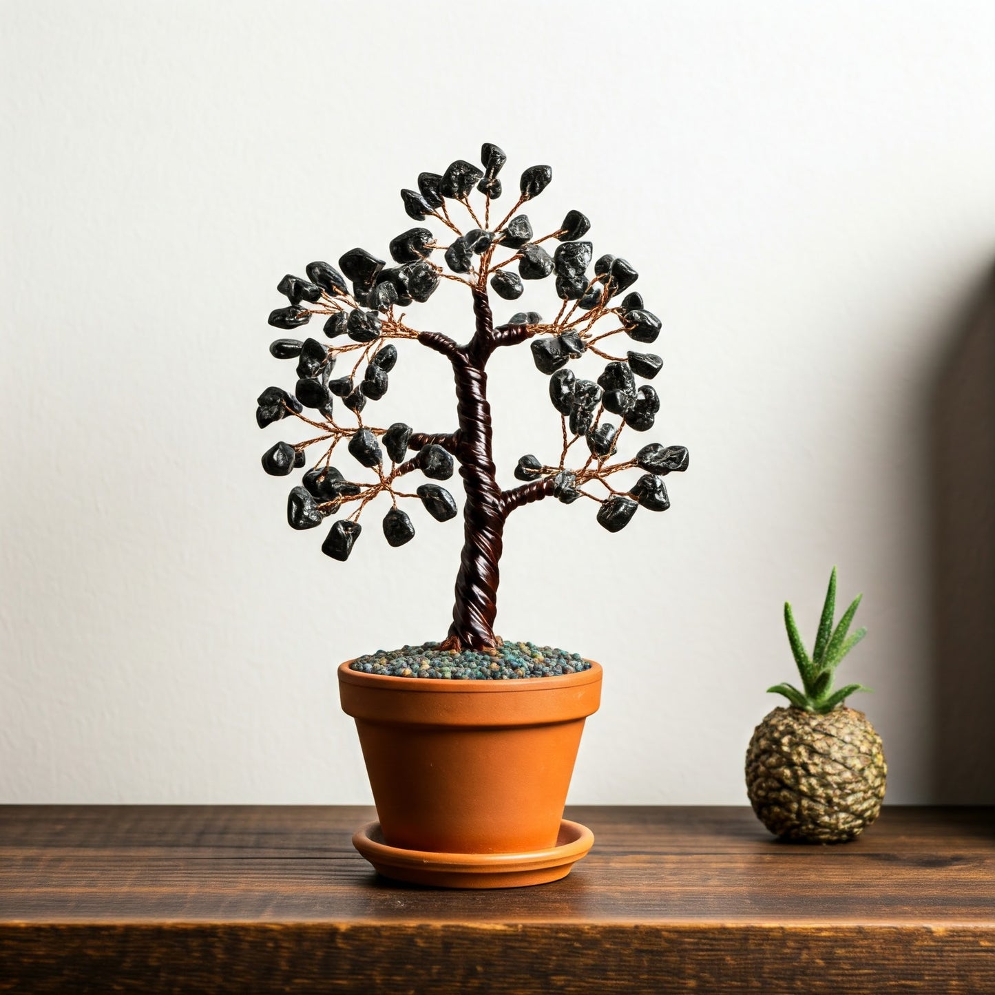 Energised Black Tourmaline Crystal Tree