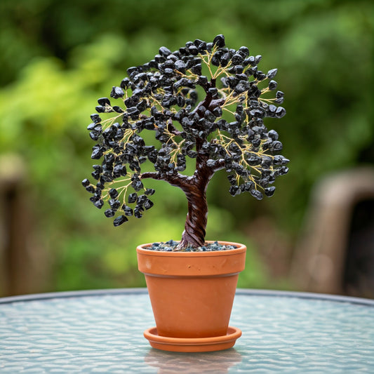 Energised Black Tourmaline Crystal Tree