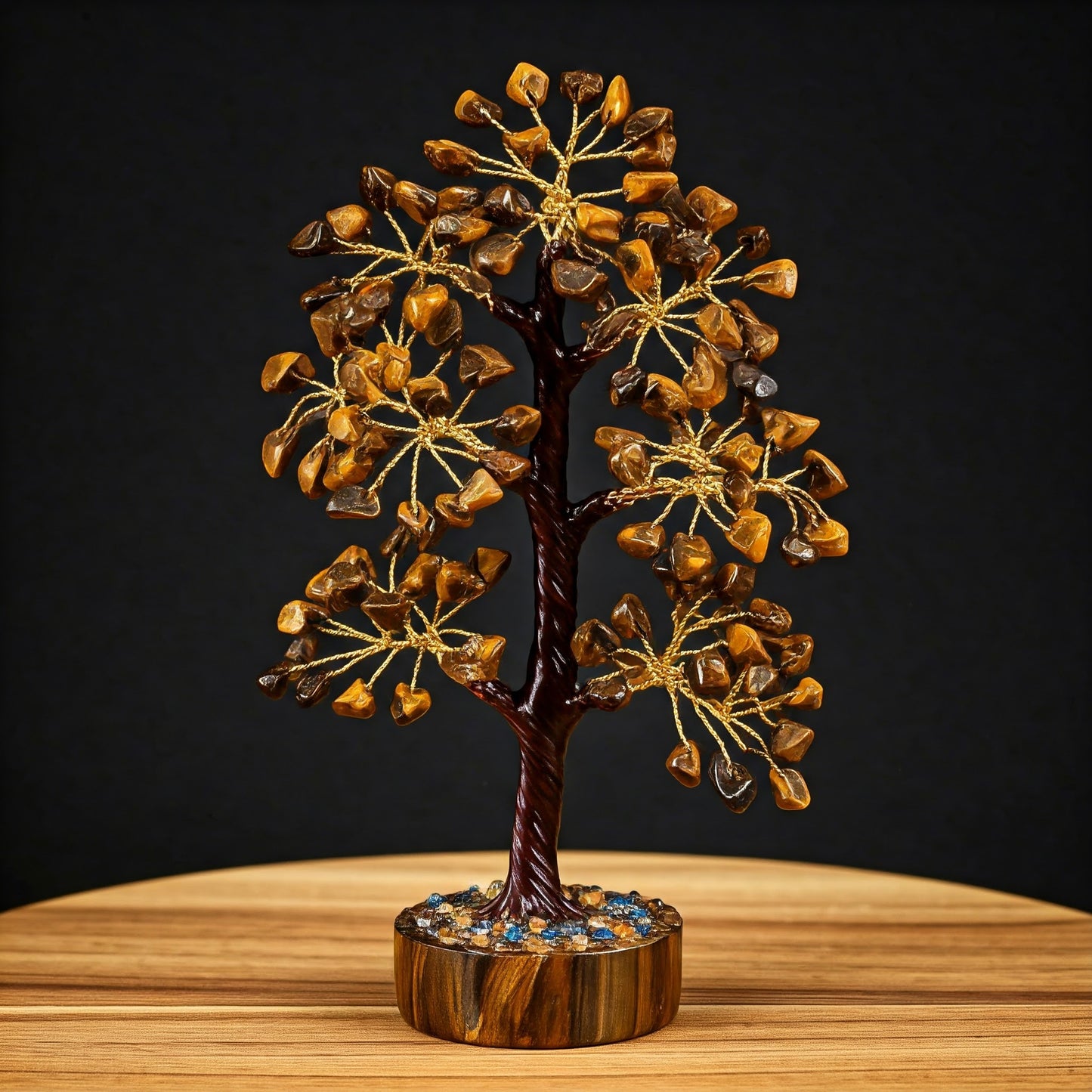 Energised Tiger Eye Crystal Tree