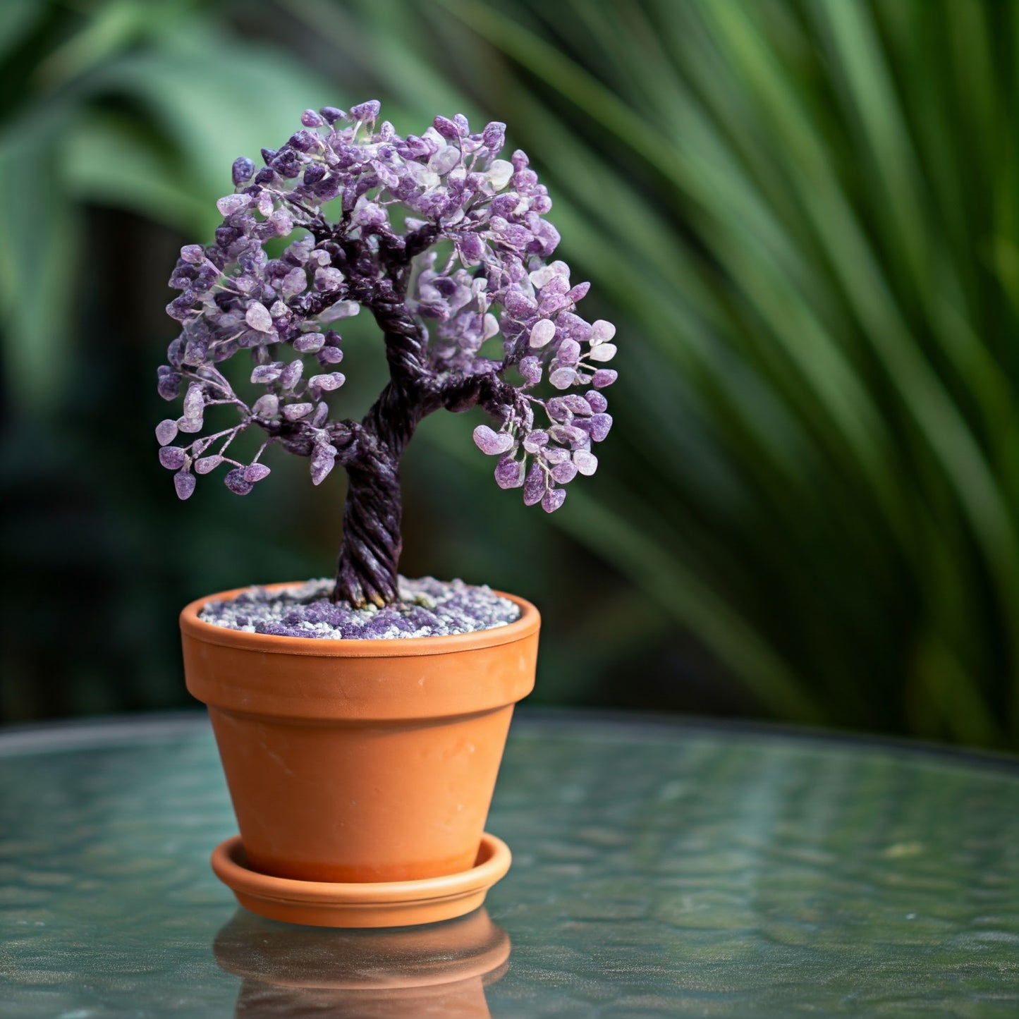 Energised Lepidolite Crystal Tree