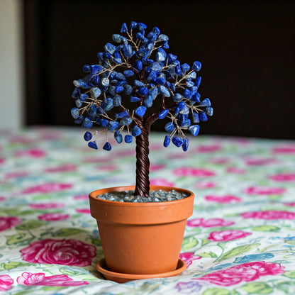 Energised Lapis Lazuli Crystal Tree