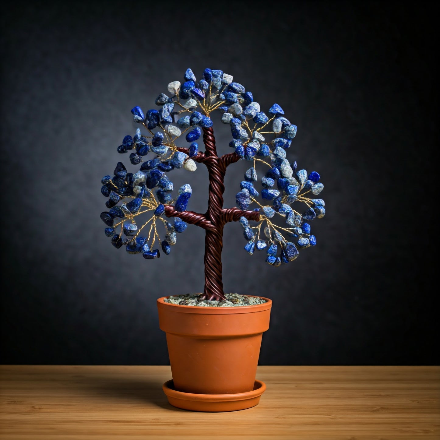 Energised Lapis Lazuli Crystal Tree