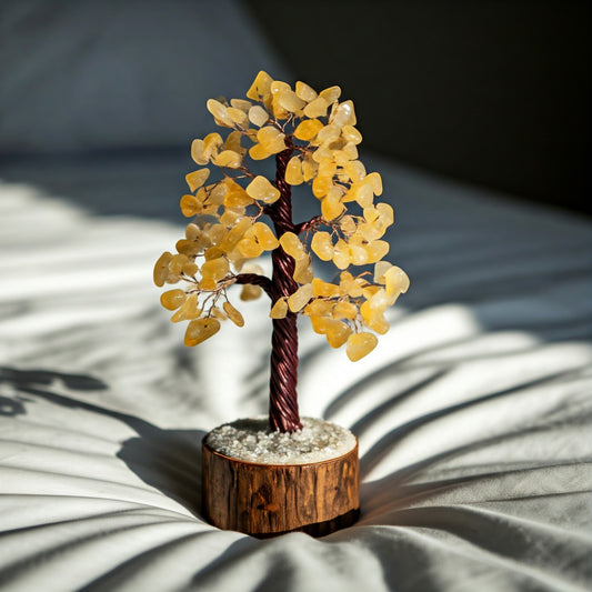 Energised Yellow Aventurine Crystal Tree