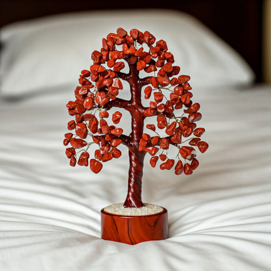 Energised Red Jasper Crystal Tree