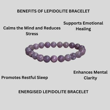 Energised Lepidolite Bracelet