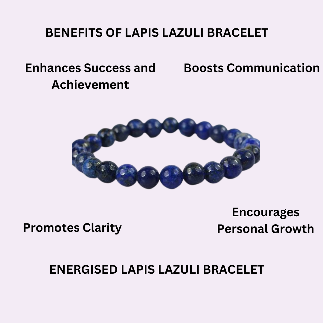 Energised Lapis Lazuli Bracelet