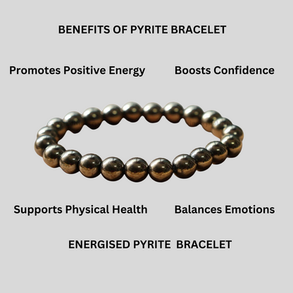 Energised Pyrite Bracelet