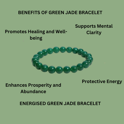 Energised Green Jade Bracelet