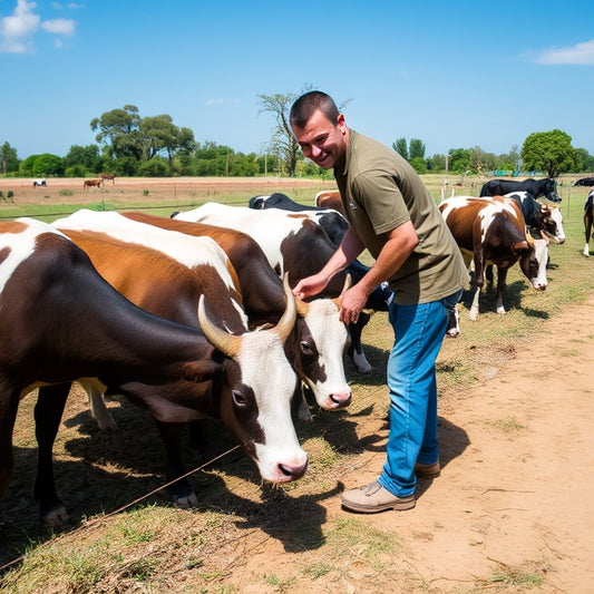 Support for Feeding the Cows