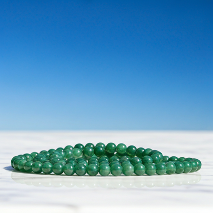 Energised Green Jade Crystal Necklace