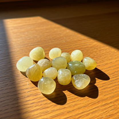 Energised Yellow Aventurine Crystal Stone Tumble